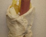 Foto del passaggio 8 della ricetta Panini a fagottini con patatine fritte wustel e formaggio Asiago