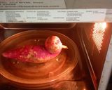 A picture of step 1 of Ranga Alur Puli / Shakarkand puli/Fried Sweet Potato Dumplings.
