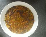 A picture of step 1 of Bean salad.