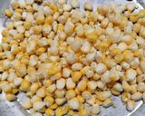 A picture of step 1 of Crispy corn.
