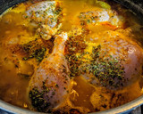 Foto del paso 7 de la receta: POLLO,🐤UVAS🍇Y Jamón 🥩Serrano...!
