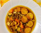 Foto langkah ke 6 dari resep Sapo Tahu Sapi.