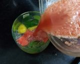 A picture of step 4 of Watermelon Lemonade.