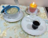 A picture of step 4 of Chicken corn soup.