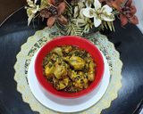 A picture of step 5 of Chicken with fenugreek leaves.