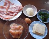 三色雞肉捲 Polpettone di pollo farcito的食譜步驟1照片