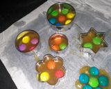 A picture of step 7 of Caramelized gems bite.