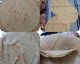 A picture of step 2 of Satpadi /Verki /Layer poori.