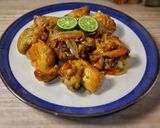 Foto langkah ke 9 dari resep Ayam Goreng Mentega.