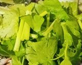 รูปขั้นตอนการทำที่ 7 ของ จับฉ่ายเอ็นข้อไก่,หนังหมู,น้ำซุปเหลือจากการทำไก่อบ - คีโต