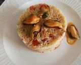 Foto del paso 7 de la receta Ensalada de arroz con mejillones