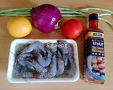 泰式涼拌鮮蝦的食譜步驟1照片