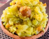 ডালের বড়ি দিয়ে লাউ ঘন্ট(daler bori diye lau ghonto recipe in Bengali) রেসিপির ধাপ 1 ছবি