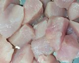 A picture of step 4 of Chicken Boneless And Bhindi (Lady Finger).