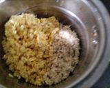 A picture of step 1 of Healthy and Tasty Urad Moong Dal Dahi Vada.