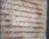 A picture of step 3 of Veg grill sandwich.