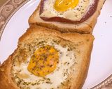 Foto langkah ke 3 dari resep [165] American Bfast (Bread, Smokebeef, Egg).