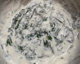 A picture of step 4 of Spinach Borani Dip.