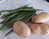 A picture of step 1 of Dry Boiled Vegetables, My Way.
