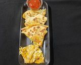 A picture of step 4 of Triply paratha (healthy breakfast).