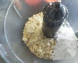 A picture of step 8 of Eggless Battenberg Cake.