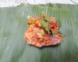 Foto langkah ke 4 dari resep Pepes ayam kemangi.