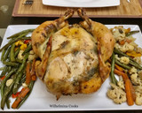 A picture of step 4 of Roasted Chicken With Vegetables.