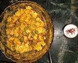 A picture of step 3 of Paneer dum biryani special.