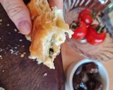 Foto del paso 5 de la receta: Sanguchito tostado de quesos Tybo y azul en sandwichera para hornalla