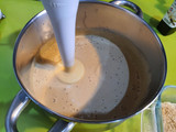 Café cheesecake fitness. Sin azúcar, sin horno