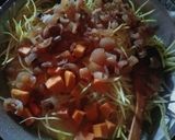 Foto langkah ke 4 dari resep Lontong Sayur Buah Pepaya.