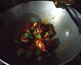 A picture of step 4 of Murmura Pakoda Chilli.