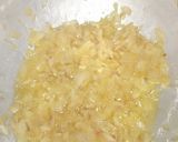 A picture of step 2 of Veg dryfruit biryani.