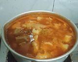 Foto langkah ke 3 dari resep Kimchi Sujebi.