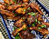 A picture of step 8 of Smokey Bbq wings & Spicy Sriracha wings.