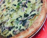 Foto del paso 5 de la receta: QUICHE DE PUERROS MUY CREMOSA 🎊😋😋🎉🤩🫶🏽🎊