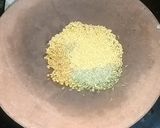 A picture of step 1 of Instant grated mango pickle.