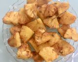 A picture of step 3 of Spicy Tawa Pineapple.