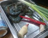 5分鐘啤酒蝦的食譜步驟1照片
