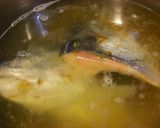 鮭魚頭味噌湯的食譜步驟4照片