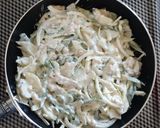 A picture of step 5 of Cabbage-Free Okonomiyaki with Onion and Chikuwa (No Eggs).