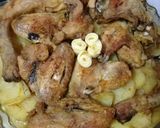 صورة لخطوة 2 من وصفة صنية دجاج وابطاطا🍗🍖