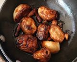 A picture of step 2 of Chessey garlic naan sticks.