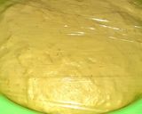 A picture of step 2 of Tsoureki with Sweetened Condensed Milk, Aromatic Mahleb and Cardamom 🍊❤🦋.
