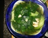 Hình bước làm 4 của món Canh rau ngót mướp hương