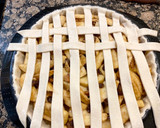 Foto del paso 8 de la receta: Pastel con nueces, pasas, manzanas y cabello de ángel