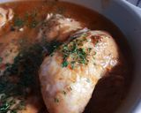 Une image de l'étape 6 de Poulet au coca sauce forestière 😋.