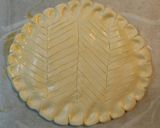 A picture of step 11 of Iz's Galette des Rois.