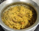A picture of step 5 of Pulao.
