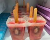 Foto langkah ke 3 dari resep Es Loli Buah (Semangka Kiwi Jeruk).